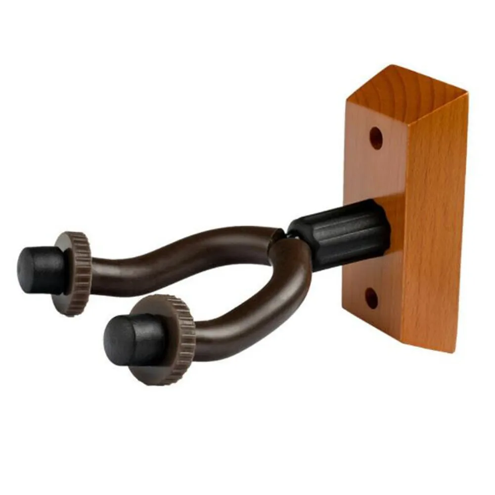 

1/2/3pcs Wooden Guitar Hanger Stand Holder Hooks Display Wall Mount Heavy Duty Ukelele Uke Stringed Instrument Holder Elegant