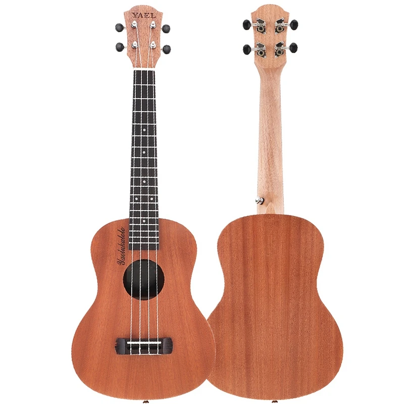 Yael Concert Гавайские Гитары Комплекты 23 дюймов Sapele Wood 18 Лада четыре струны гитара с