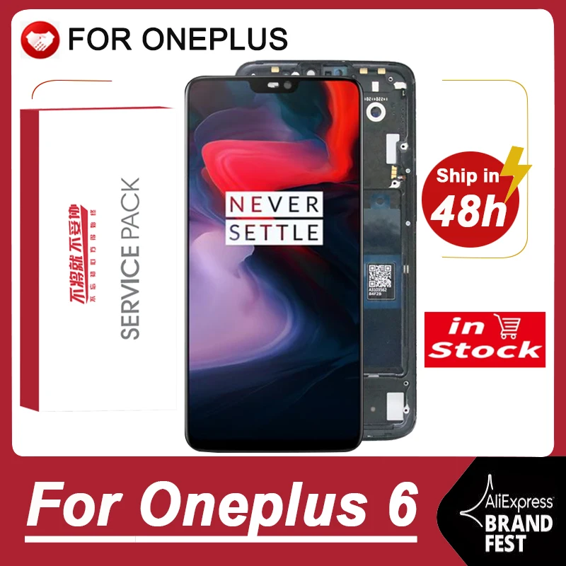 Оригинальный 6 28 &quotAMOLED Дисплей Замена для мобильного телефона Oneplus ЖК дисплей
