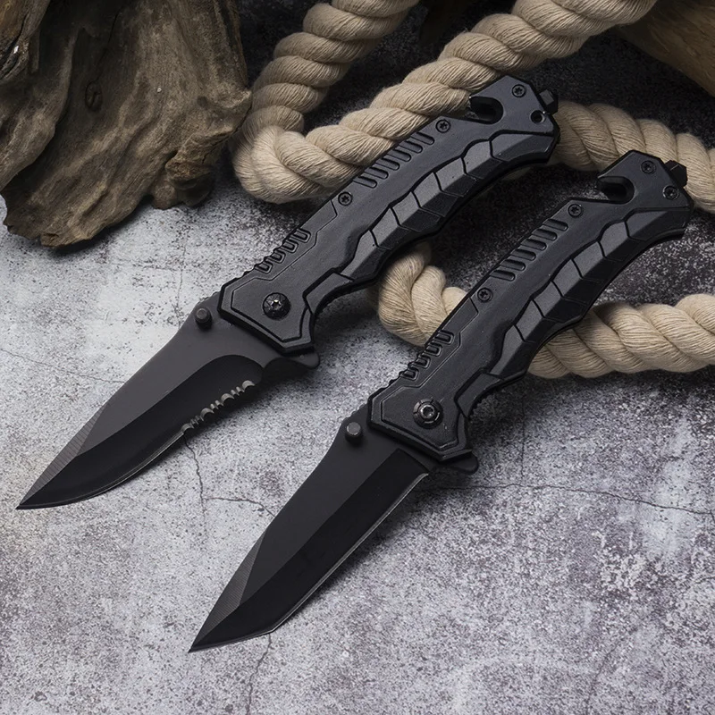 

Portable Foldable Knife Camping Survival Fruit Cutter Camping Hunting Tactical Knife Sharp Blade Outdoor EDC Tools
