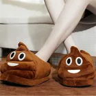 Тапочки женские зимние из хлопка, на плоской подошве, с мультяшным принтом