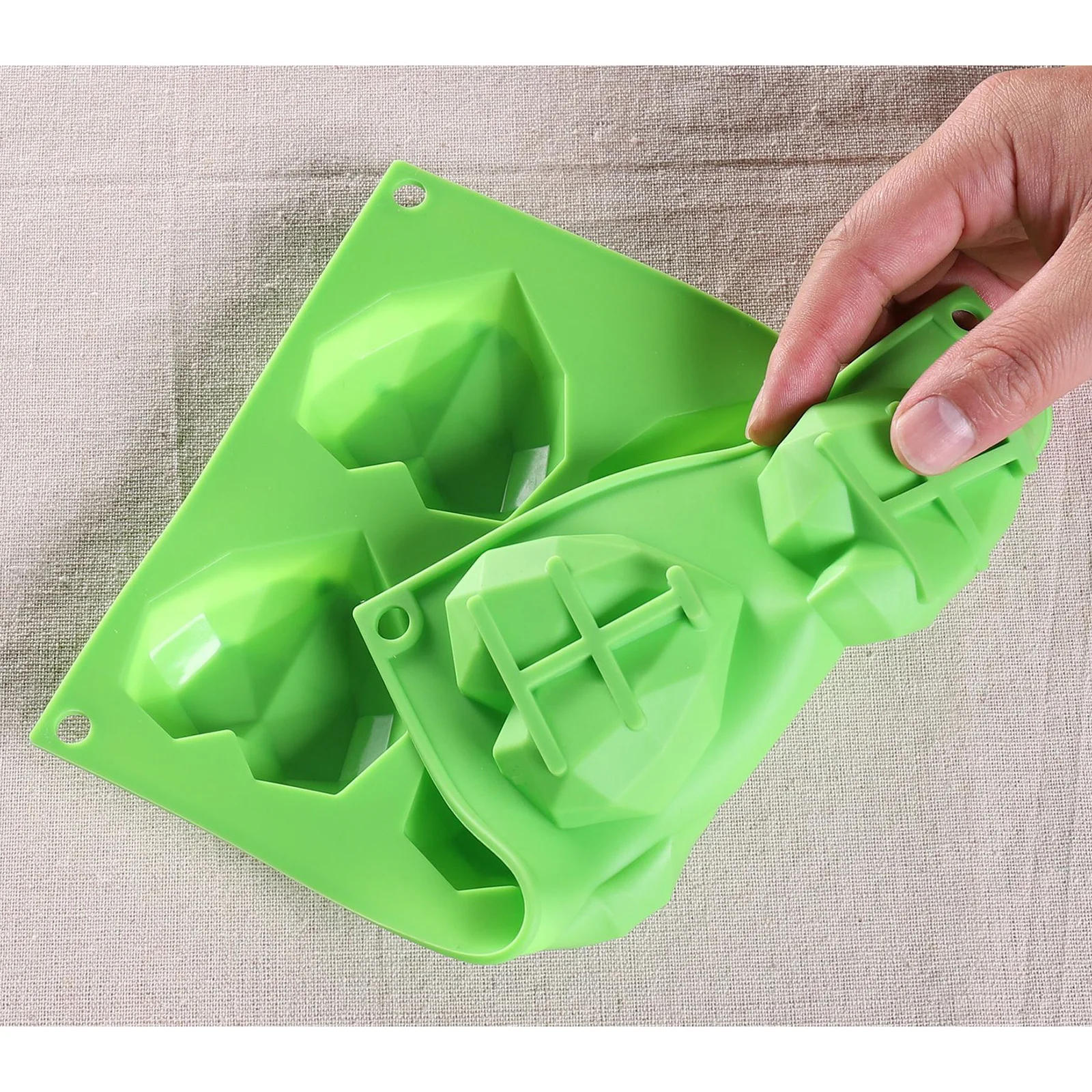 Форма в форме сердца мусс конфеты ручной работы 3D инструменты для шоколадного