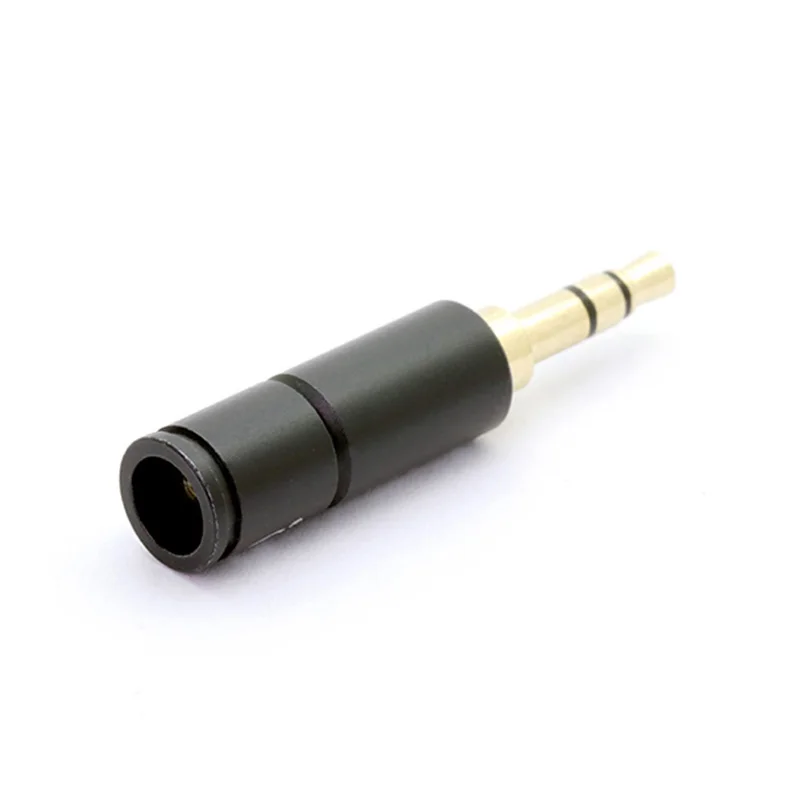 3PCS Jack 3.5mm Audio Plug 3 Pole Gold-plated Earphone Connector with Aluminum tube&ampScrew locks welding free packing | Обустройство