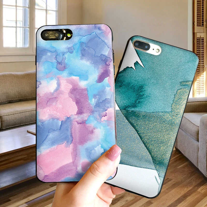 for xiaomi 8 SE A2 LITE 6X MIX 2S 3 MI F1 9 CC9E CC9 9T A3 Pro soft TPU Back Cover Dark artistic feel mixed with waves | Мобильные