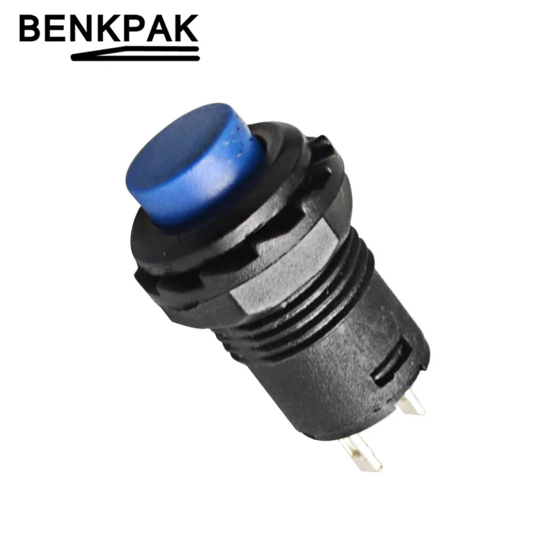 30 шт. 12 мм самовозвращающийся Мгновенный кнопочный переключатель красный желтый