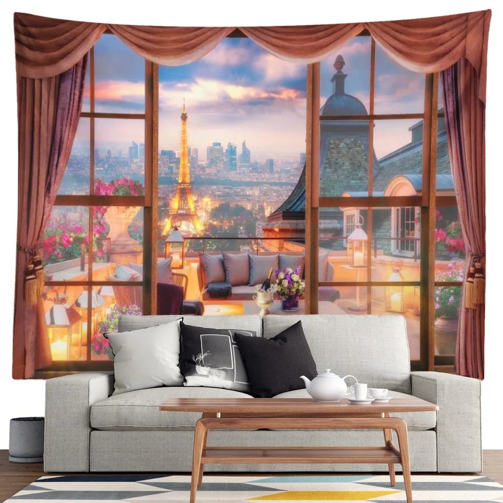 SepYue настенный гобелен для окон украшение комнаты в стиле хиппи домашний декор