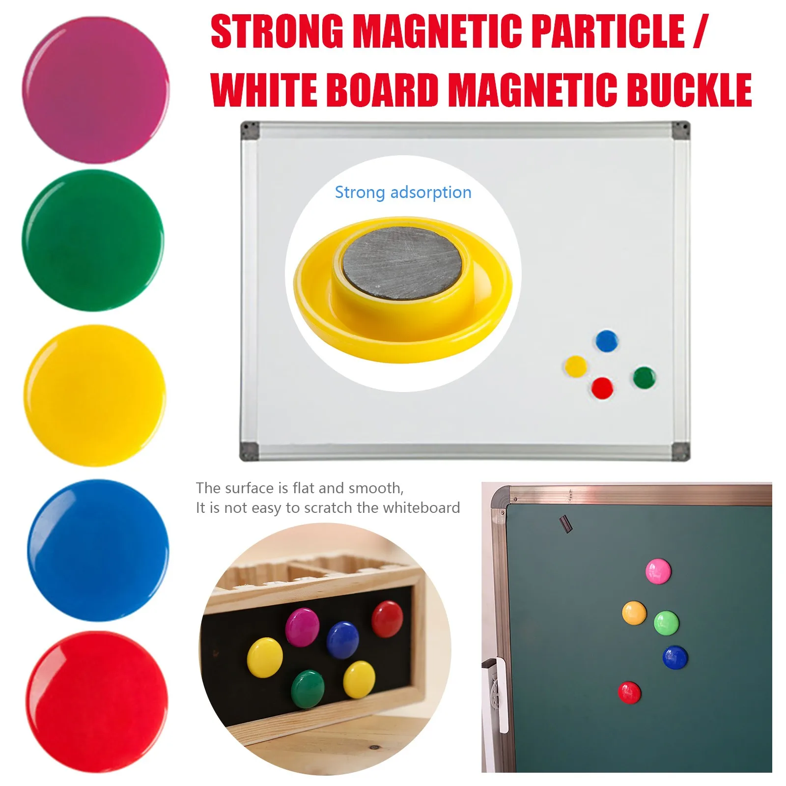 

5 шт./лот красочные пластиковые магниты на холодильник, наклейка для белой доски, магниты на холодильник для детей, кухонные приспособления, ...