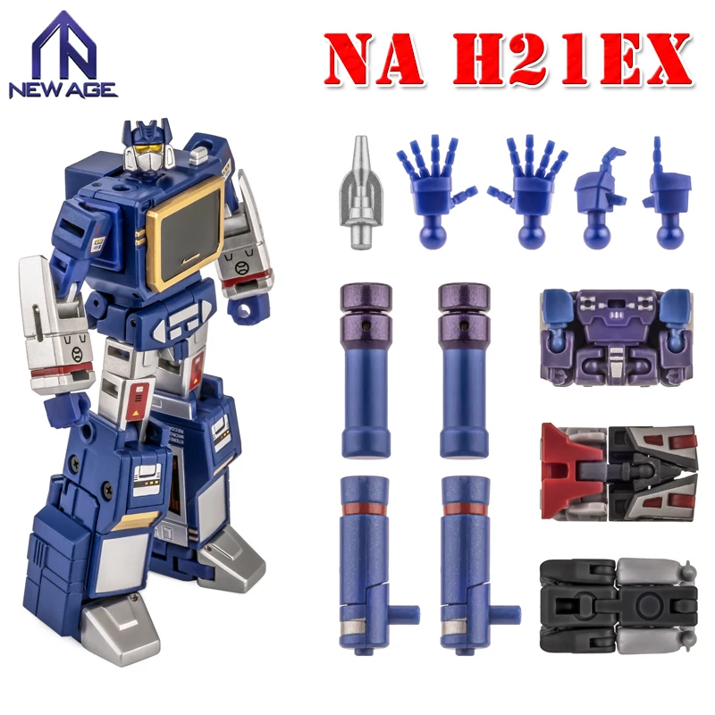 Маленькая экшн-Фигурка-трансформер из серии NEWAGE NA Galvatron Soundwave JAZZ UFO скорая помощь