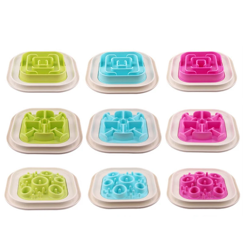 Petshy Миска Для Кормления Собаки Миски Кошка Собака Щенок посуда замедленное