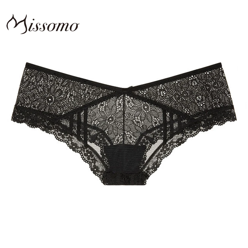 Женское Прозрачное нижнее белье Missomo бесшовное дышащее Сетчатое с цветочным