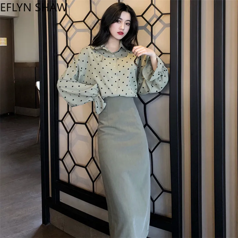 Платье из двух частей для женские пикантные в Корейском стиле девочек топа и юбки