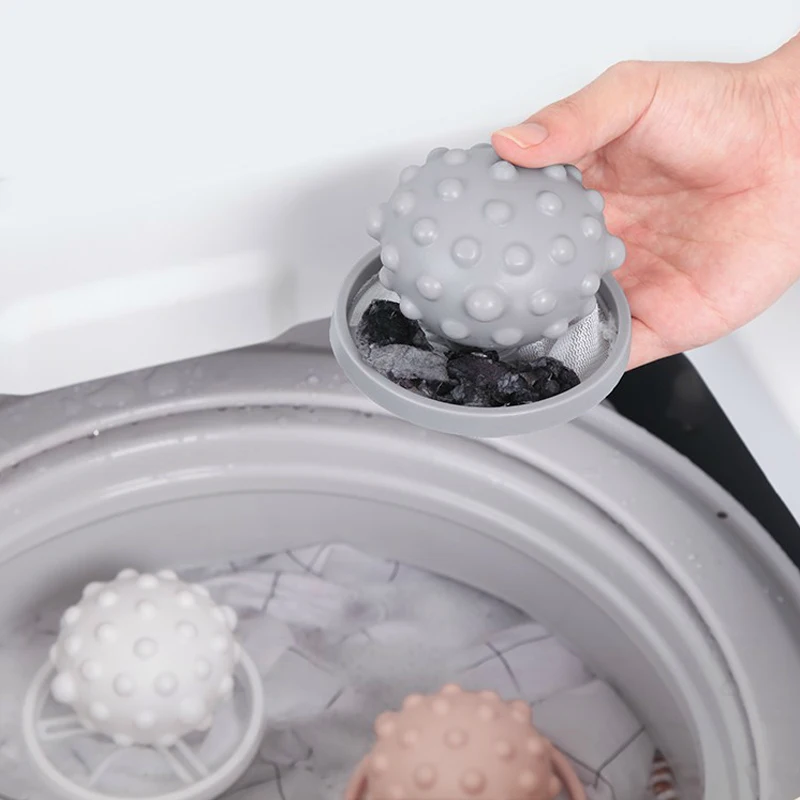 

1pc Hair Removal Catcher Filter Mesh Pouch Cleaning Balls Bag Dirty Fiber Collector Bag Washing Machine Filter Laundry Balls