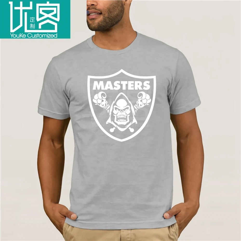 Skeletor Raid футболка Schwarz MOTU Kult Universe Masters He-Man 2018 летняя новая брендовая мужская в стиле