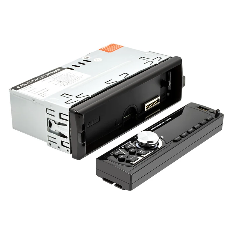 

Автомобильный mp3-плеер 1 DIN, качество звука без потерь, Bluetooth, стерео, Aux, USB/SD/FM, съемная панель