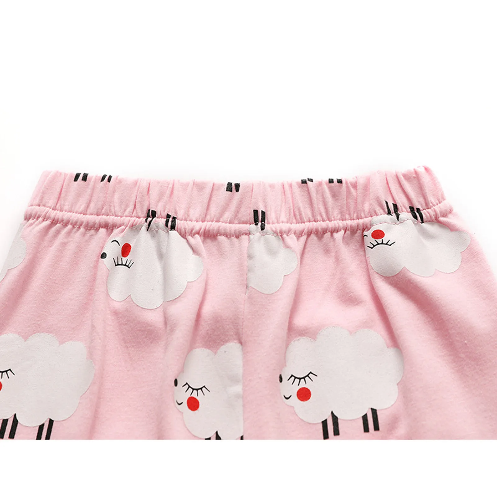 

Autumn 2pcs Children Clothes Sleepwear Cotton Girl's Pajamas Set Kids Sleepwear Suit Clothes Sets Bodysuit Comfortable Soft