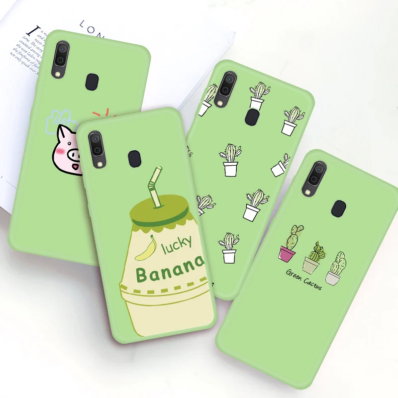 Милый стильный мультяшный чехол для телефона Samsung Galaxy A10 A20 A30 A40 A50 A60 A70 M10 M20 M30 M40