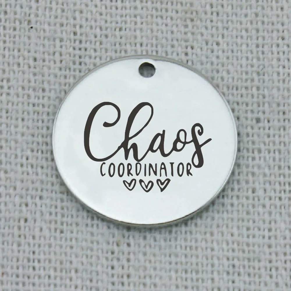 Ожерелье с координатором хаоса ювелирные изделия Egraved подарки сестре