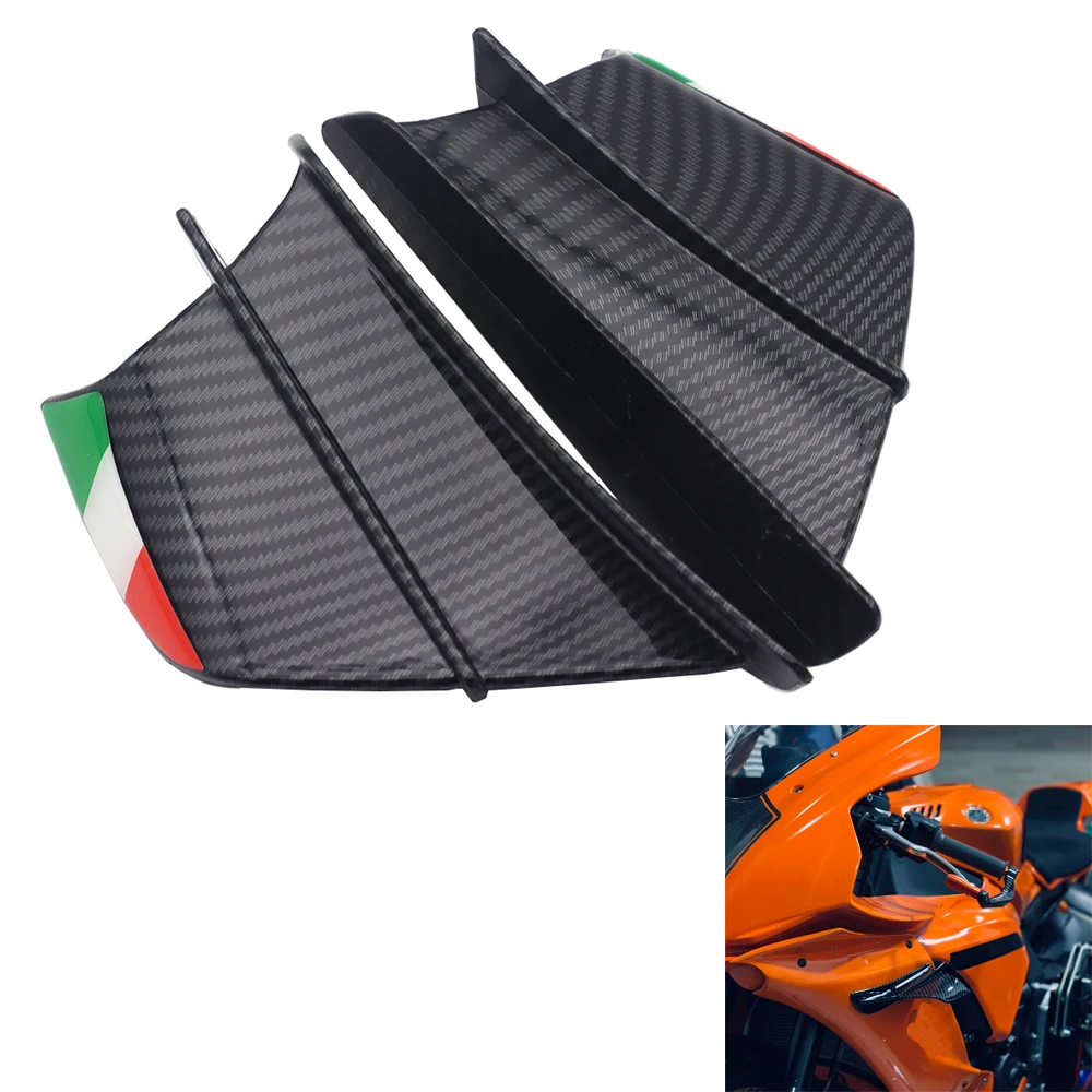 Motorcycle Winglet Aerodynamic Wing Kit Spoiler For Exc 250 450 300 Supermoto Sxf RC8 390 1090 1190 Adventure 1050 Accessory