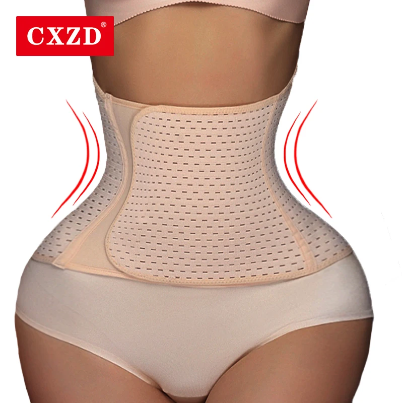 

CXZD Women Body Shaper Waist Trainer Tummy Control Slimming Belt Modeling Strap Postpartum Fitness Belt Shapewear Workout Shaper
