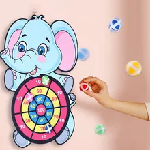 Montessori Dart Board Target Sports Game Toys For Children 4 To 6 Years Old Outdoor Toy Child Indoor Party Sticky Ball Boys Gift