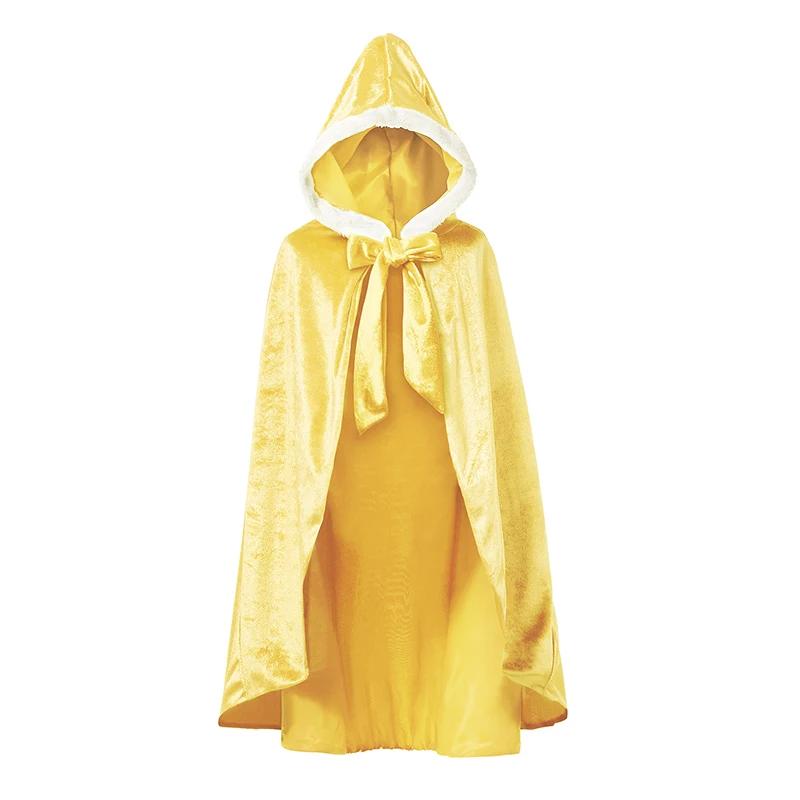 Накидка с капюшоном для девочек детская длиной 80-90 см |