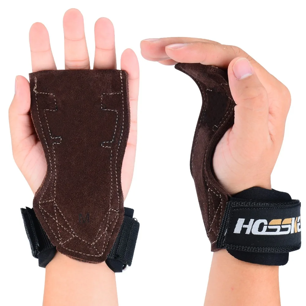 Лифтинг Грипсы профессиональные перчатки из натуральной кожи синие лучшие