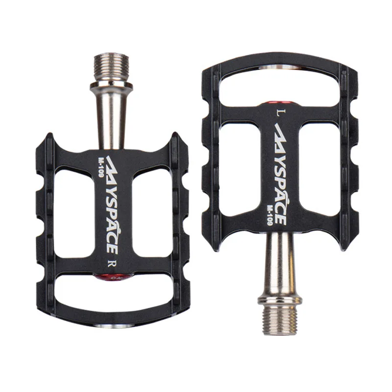 Ультралегкие алюминиевые педали для горного велосипеда складные велосипедные