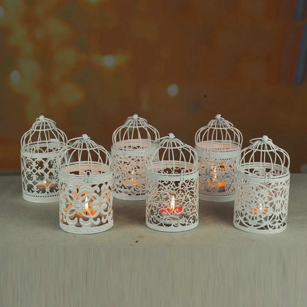 Пустотелая клетка для птиц подсвечник Фонарь рождественское ночное украшение