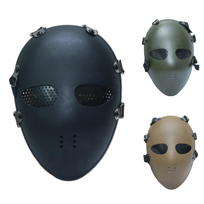 

Airsoft Paintball Mask Tactical BB Gun Classic Style Head Protective Mask Field Hunting Military War Game Shooting Accessories