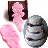 flower blessing silicone mold diy chocolate cake dessert fondant moulds baking decoration tool resin kitchenware