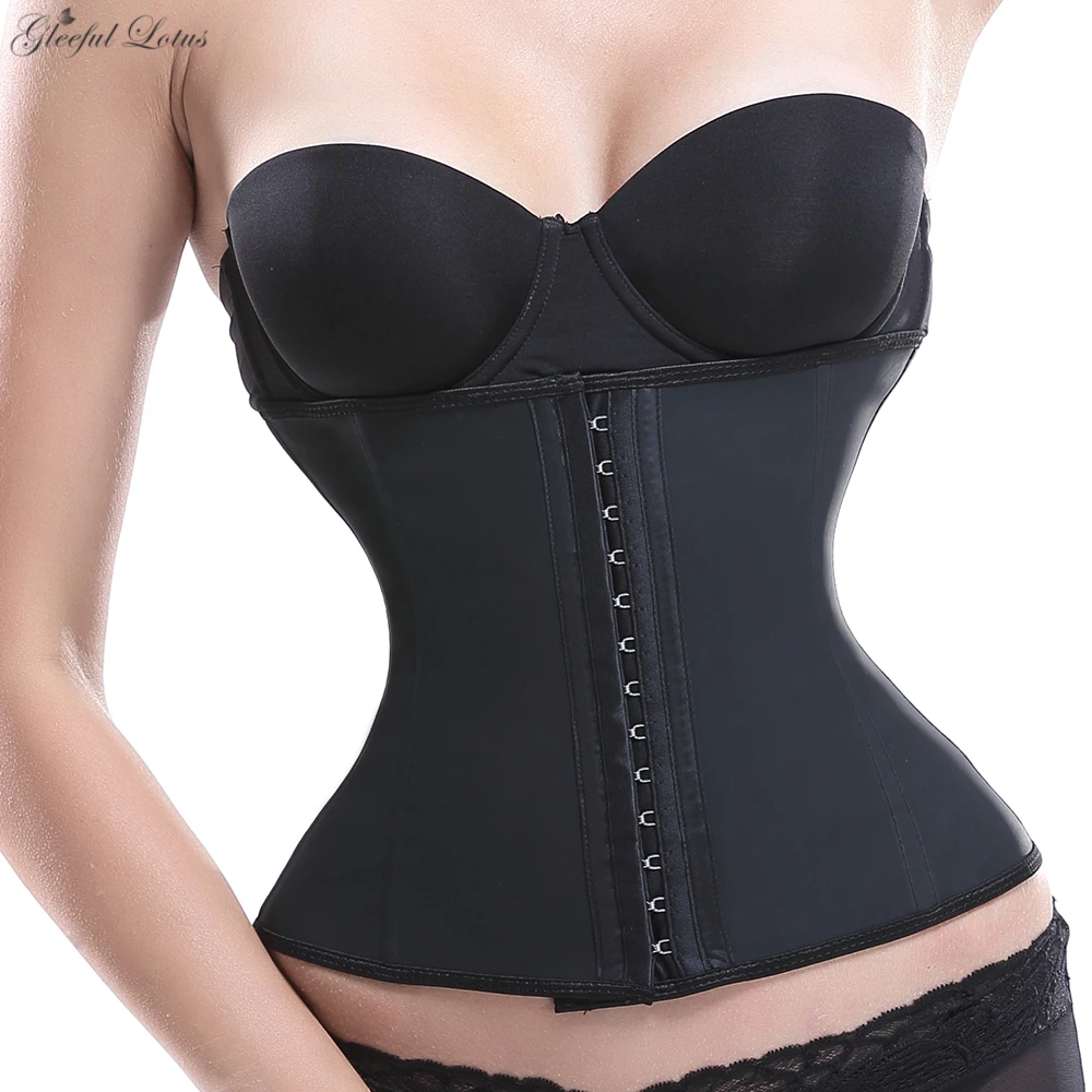

Latex Waist Trainer women binders and shapers Body Shaper Colombian Girdles Corset For Losing Weight Short Torso Modeling Strap