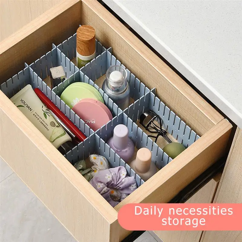 

4/8 шт., регулируемые разделители для ящиков