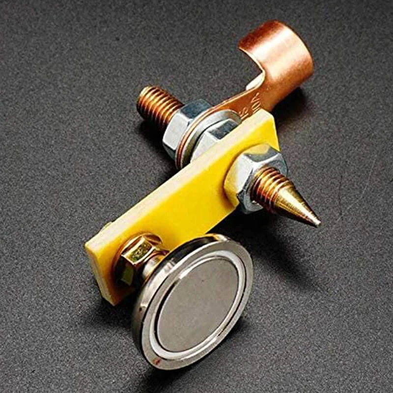 

Welding Magnet Head Tail Welding Stability - Strong Magnetism Large Suction.Single Absorbable Weight 3KG (1 Pcs)