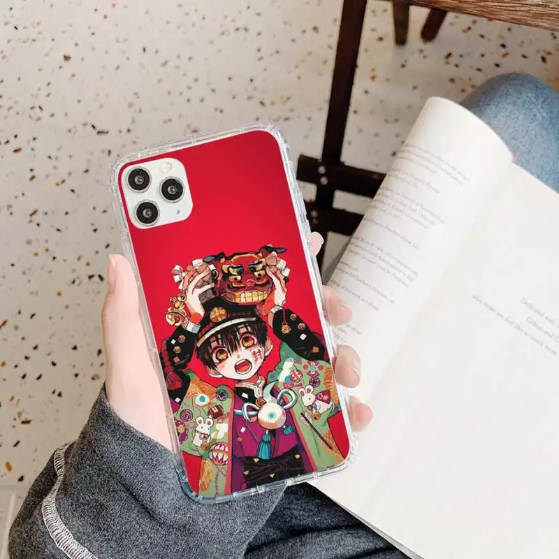 

Toilet-Bound Hanako-kun Phone Case Transparent soft For iphone 5 5s 5c se 6 6s 7 8 11 12 plus mini x xs xr pro max