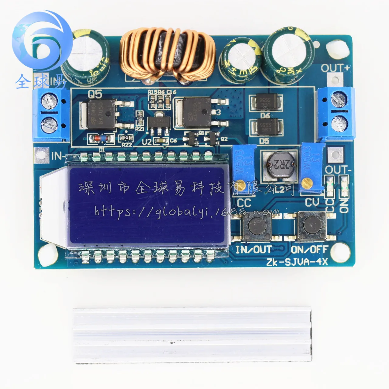 

1pcs Step-up/Step-down Module Constant Voltage and Constant Current LCD Digital Voltmeter Ammeter Adjustable Buck-Boost