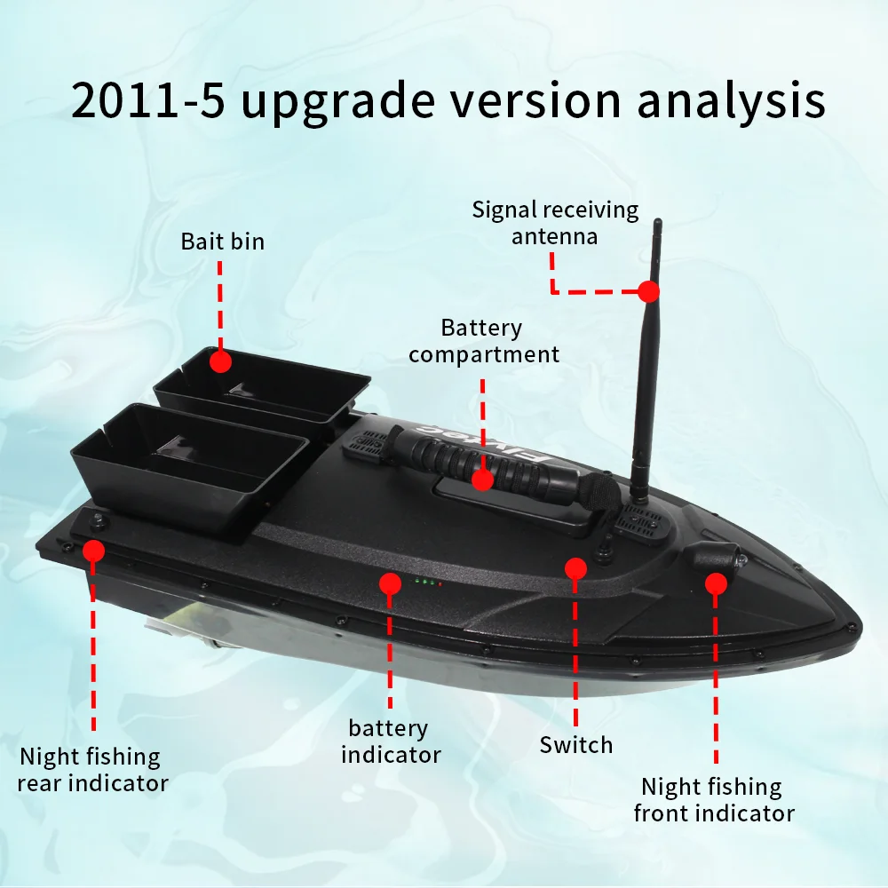 Дешево Рыболокатор Flytec 2011-5, 1,5 кг, 500 м, с дистанционным управлением Продажа Рыболокатор Flytec 2011-5, 1,5 кг, 500 м, с дистанционным управлением