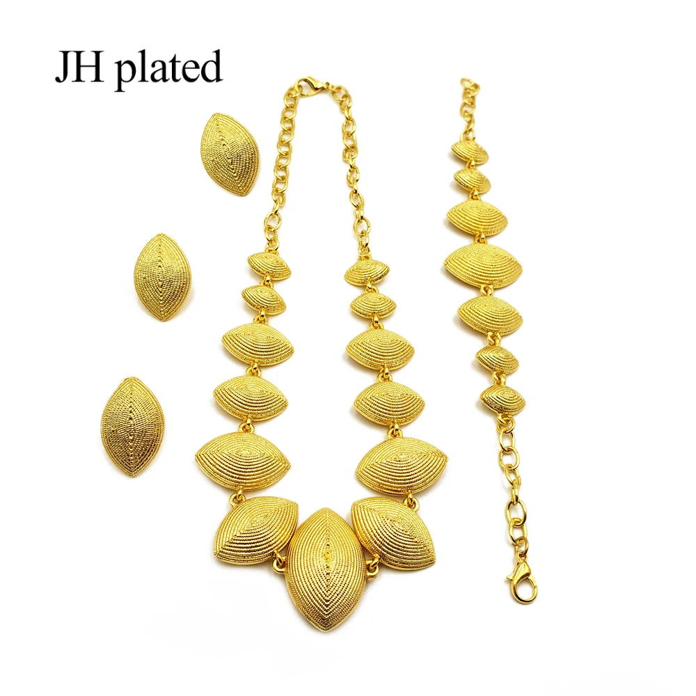 Комплект ювелирных изделий для женщин ожерелье браслет серьги кольцо