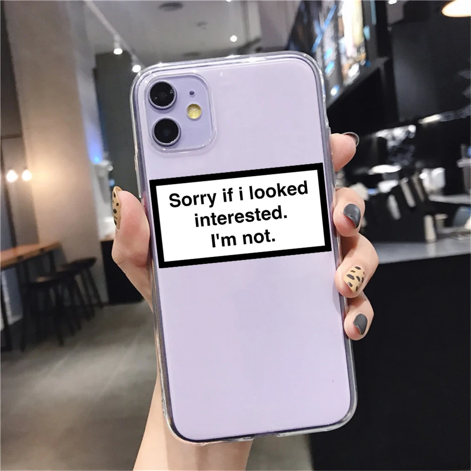 Funny But My Mom Says I'm Cool Phone Case for iPhone 11, 12 Pro, Mini, MAX, 7, 6, 8 Plus, X, XR - Humoristic Letter Cover image 3