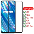 9d защита экрана закаленное стекло чехол для realme q2 q2i q3i q3 pro 5g крышка на realmi каждые 2-3 я 2q 3q защитный чехол для телефона сумка