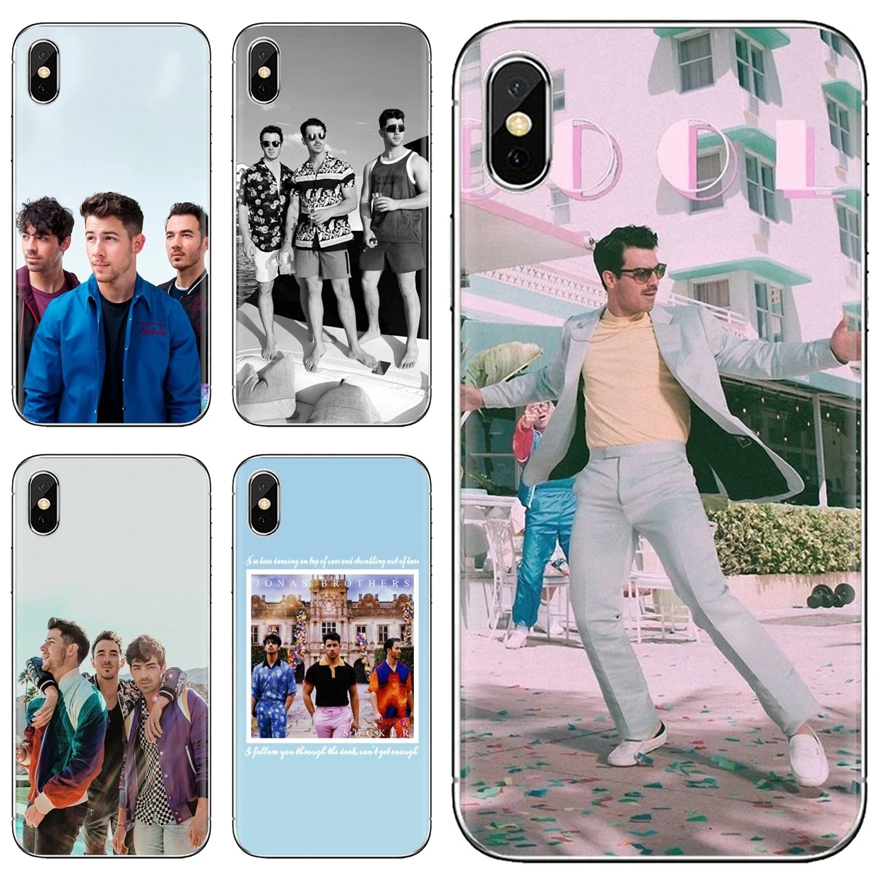 Мягкий чехол Nick Joe Kevin Jonas Brothers для Samsung Galaxy Note 3 4 5 8 9 S3 S4 S5 Mini S6 S7 Edge S8 S9 S10 Plus|Бамперы| |