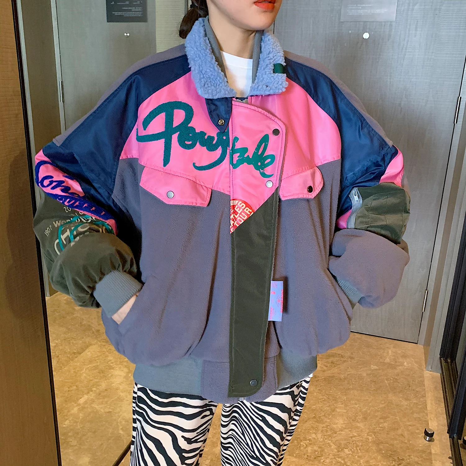 

Корейское зимнее пальто в винтажном стиле, пальто из овечьей шерсти для детей; Куртка для женщин топы за Размеры d Harajuku размера плюс Размеры ...