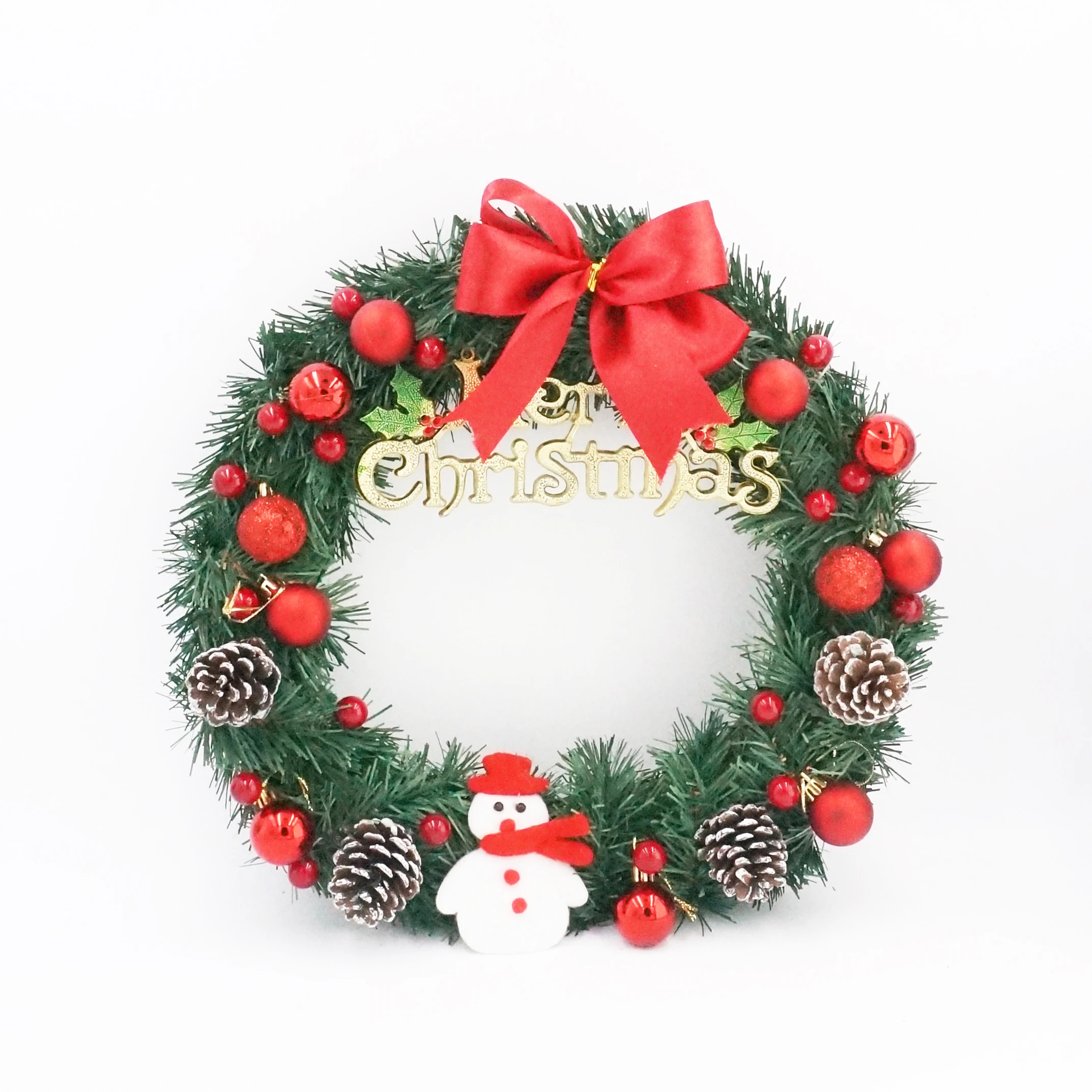 Подвесная гирлянда Рождественский венок настенное окно свадьба вечеринка новый