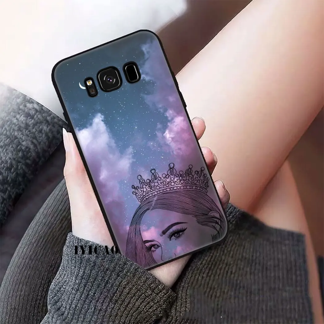 Роскошный мягкий силиконовый чехол King Queen для Samsung Galaxy S20 S10 S9 S8 Plus Lite Ultra S10e S6 S7 Edge |