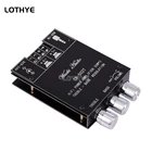 Плата усилителя сабвуфера TPA3116D2 50 Вт * 2, Bluetooth 5,0, 2,0 каналов, Плата усилителя высокой мощности для аудио, стереоусилителя, бас 502T