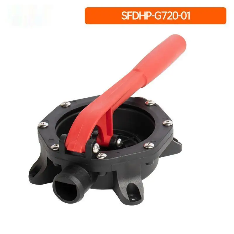 720GPH Manual Bilge Pump Hand Tools Water Transfer Diaphragm Self-Priming Pump for Marine Boat Marine Parts