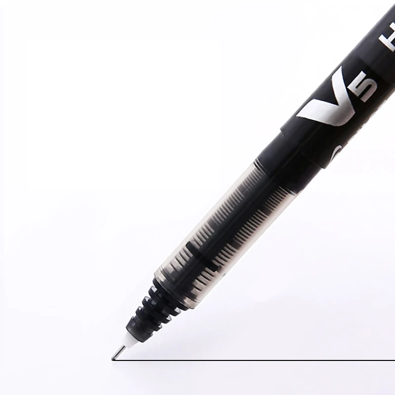 Японская ручка с жидкими чернилами Pilot V5 12 шт./лот 0 5 мм 7 цветов на выбор