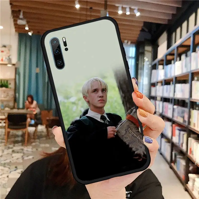 

Draco Malfoy potter Phone Case For Huawei honor Mate P 9 10 20 30 40 Pro 10i 7 8 a x Lite nova 5t
