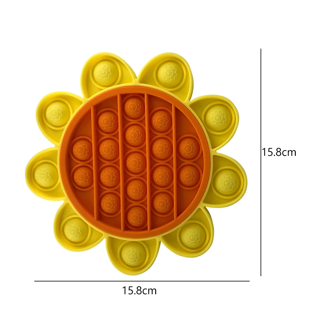 

Push Bubble Sensory Fidget Toy Box Squishy Figet Stress Reliever Toys Adult Child Funny Anti Stress Popit Reliver Poppit