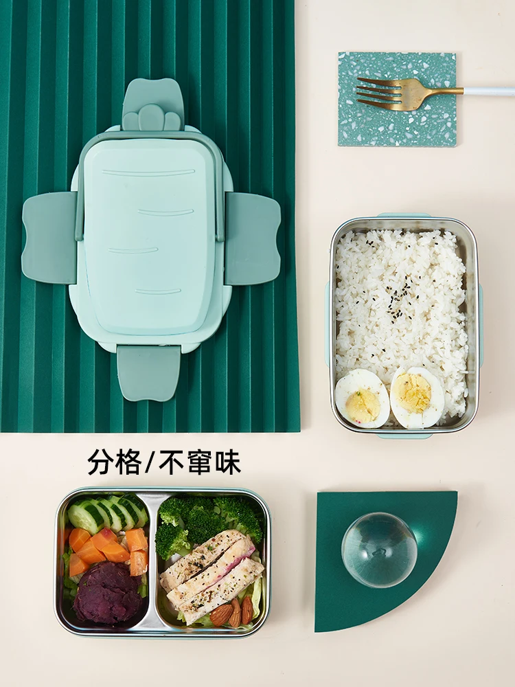 Милый Ланч бокс для девочек пикника Bento Kids нержавеющая сталь теплый контейнер еды