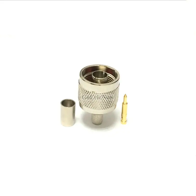 5 шт. RF коаксиальный 50 Ом прямоугольный/прямой N штекер/гнездо для 4 LMR240/RG59